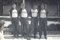 Z. Fain, M. Matulina, A. Colic, D. Zuvanic, Sibenik 1960. Prvenstvo Dalmacije